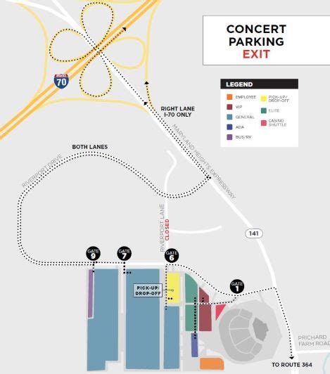 hollywood casino amphitheater tinley park parking map|Credit Union 1 Amphitheatre Parking .